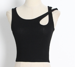 Asymmetrical Crop Tank
