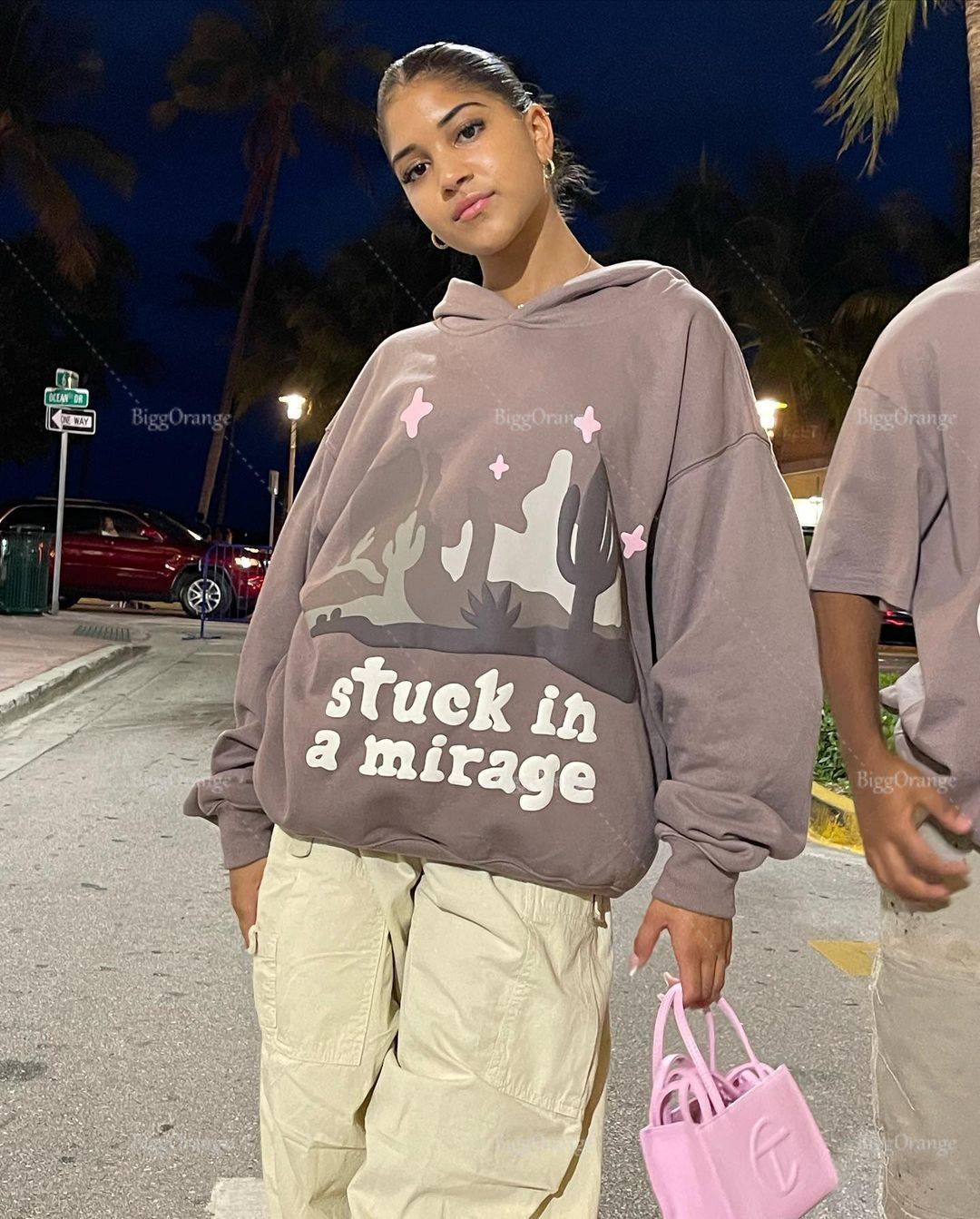Bubble Art Style Graphic Hoodie