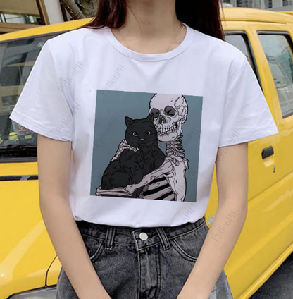Cat Graphic T-shirt