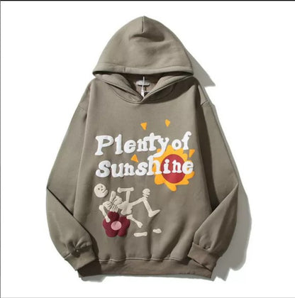 Bubble Art Style Graphic Hoodie