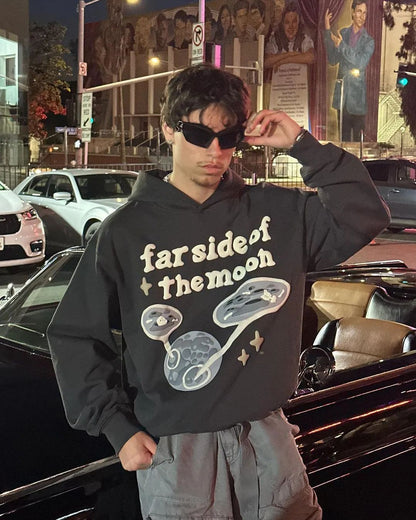 Bubble Art Style Graphic Hoodie