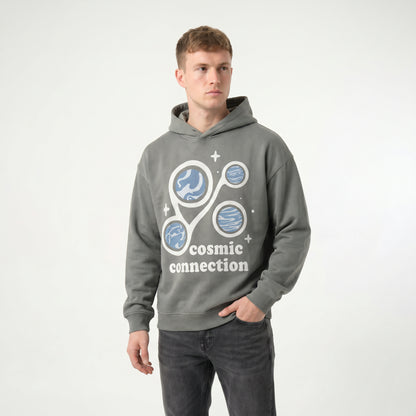 Bubble Art Cosmic Connection Hoodie — studio hero
