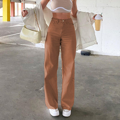 Wide Leg Slim Fit Jeans