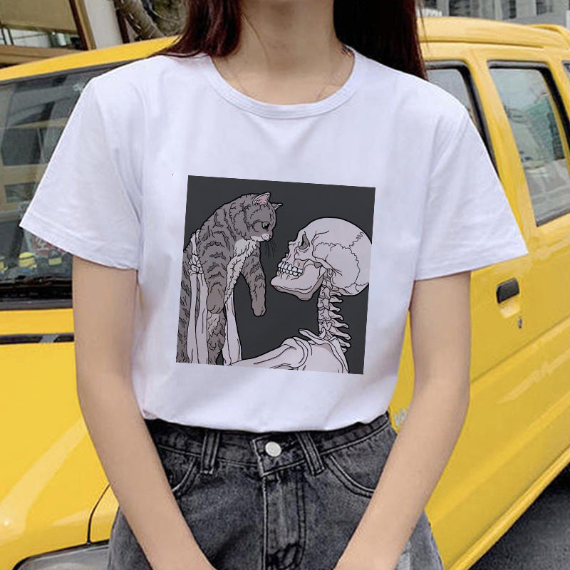 Cat Graphic T-shirt