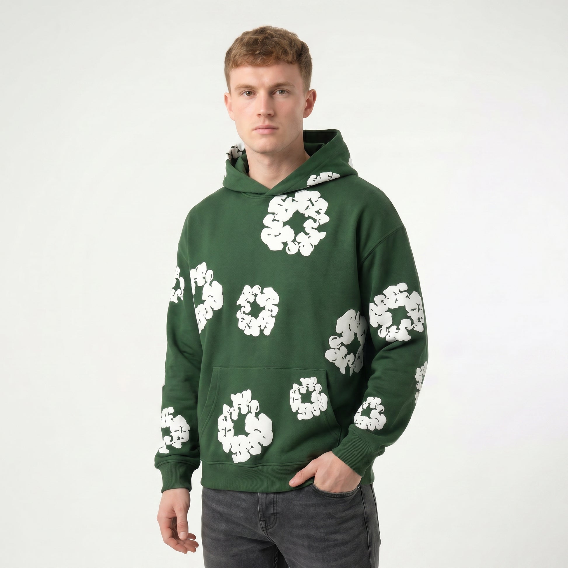 Graphic Pullover Hoodie — studio hero
