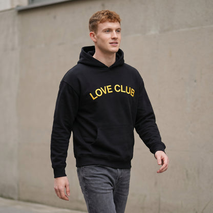 Love Club Pullover Hoodie — lifestyle outdoor