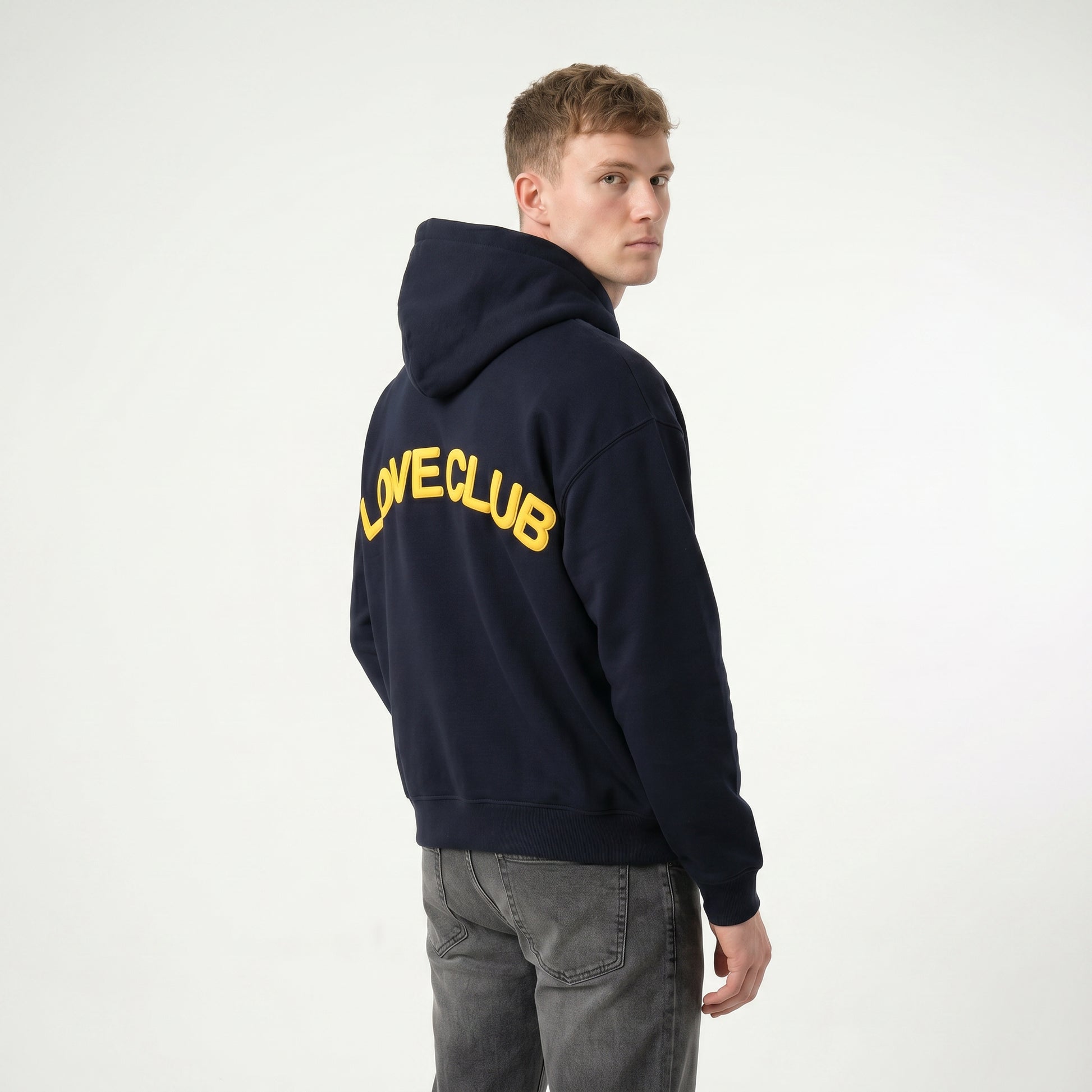 Love Club Pullover Hoodie — studio hero