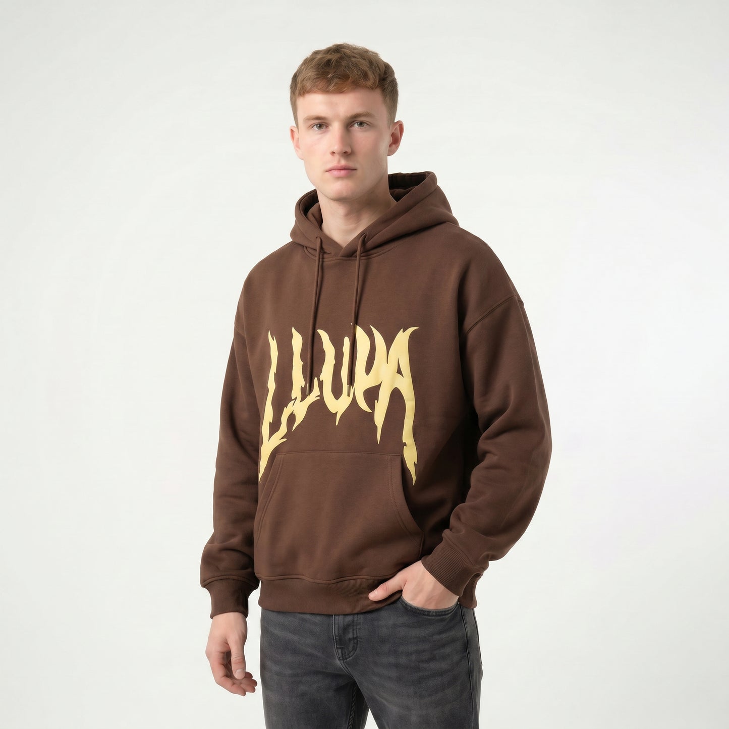 Relaxed Long Sleeve Hoodie — studio hero