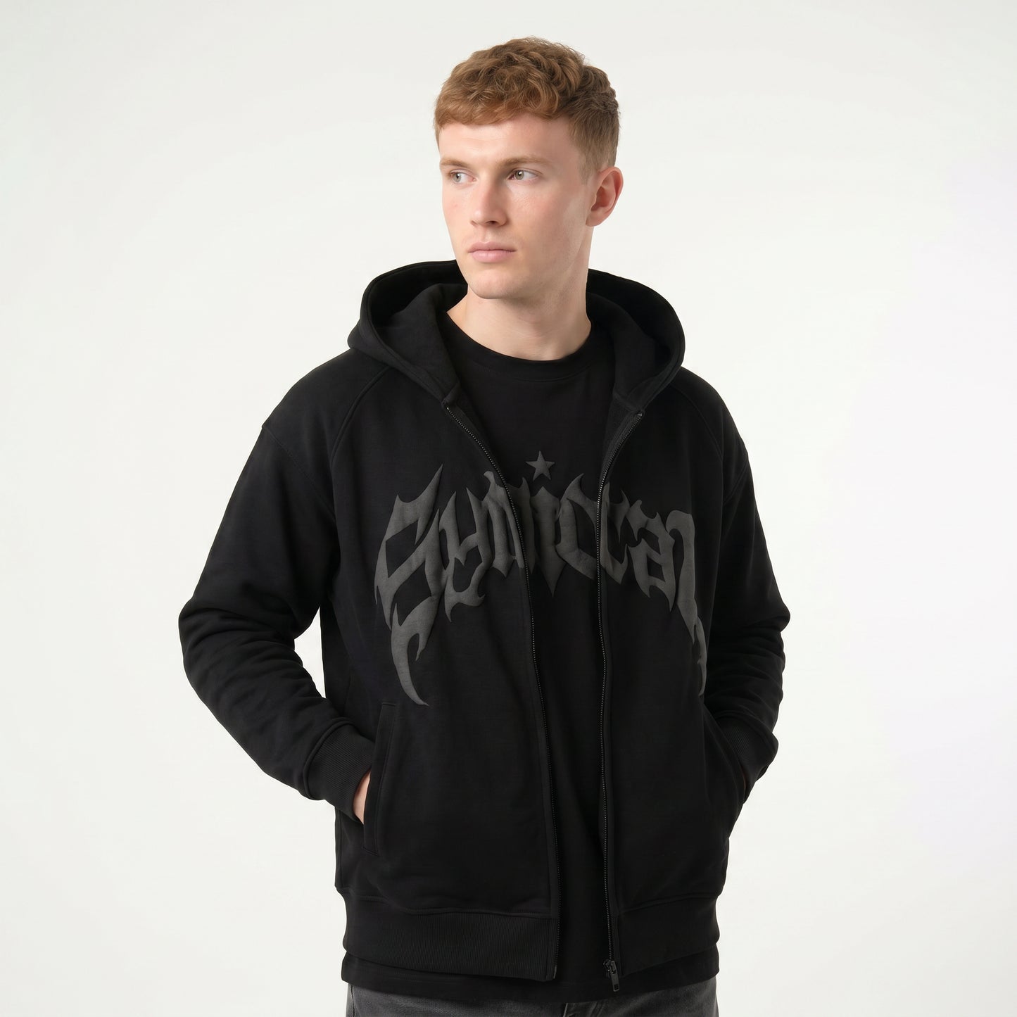 Vintage Gothic Synical Hoodie — studio hero
